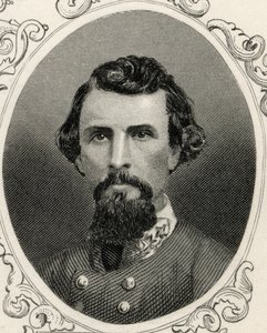 Retrato de Nathan Bedford Forrest (1821-77) de American School